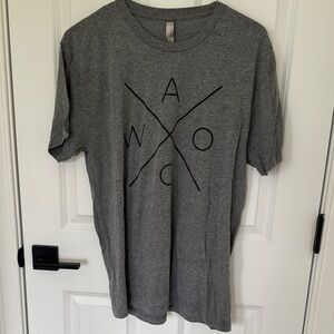 Next Level Apparel Gray Short Sleeve Tee